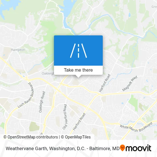 Weathervane Garth map