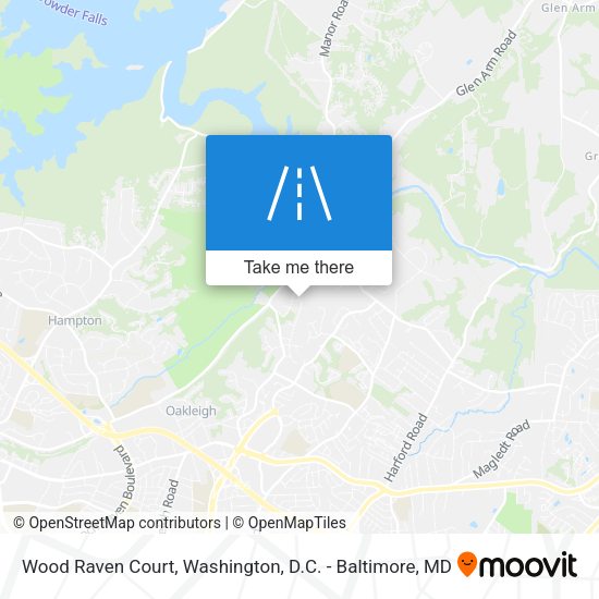 Mapa de Wood Raven Court