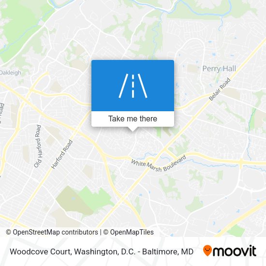 Woodcove Court map