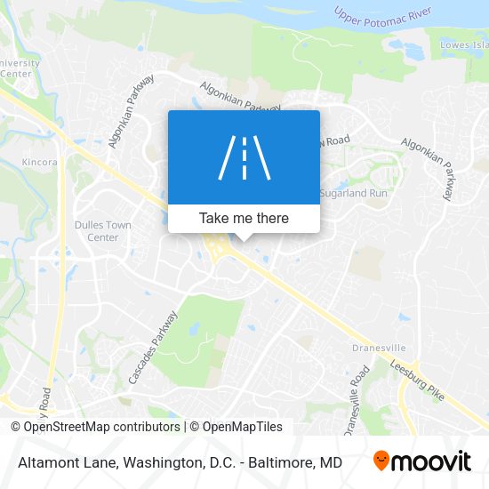 Mapa de Altamont Lane