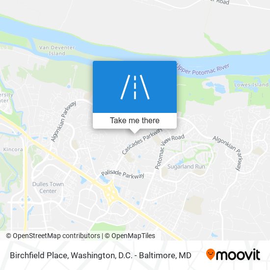 Birchfield Place map