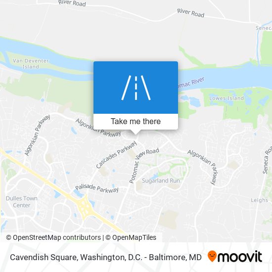 Cavendish Square map