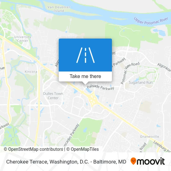 Cherokee Terrace map