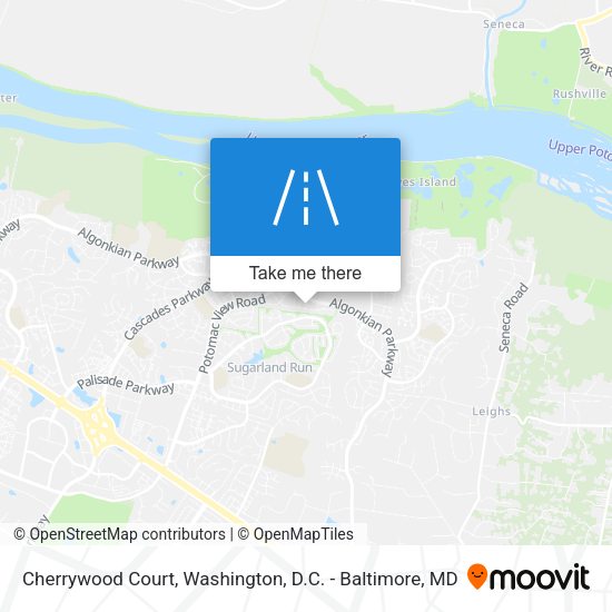 Mapa de Cherrywood Court