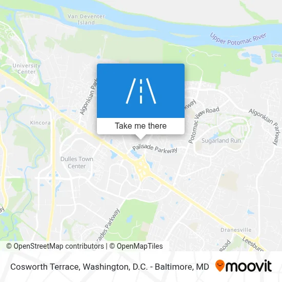 Cosworth Terrace map