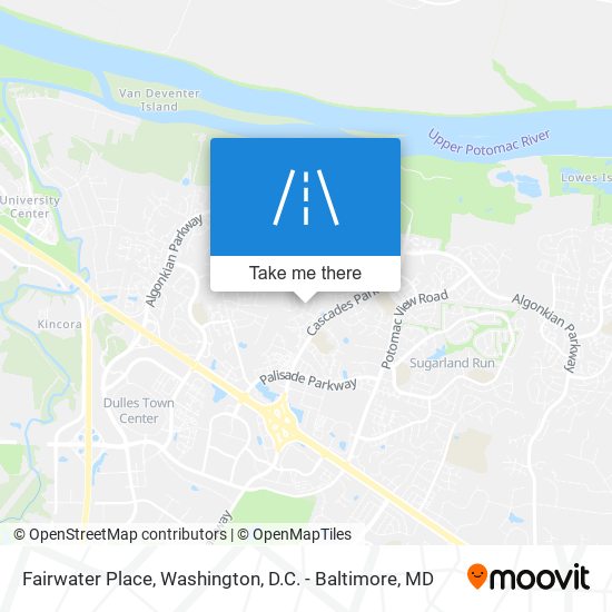 Fairwater Place map