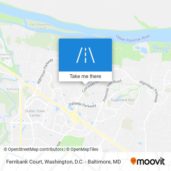 Fernbank Court map