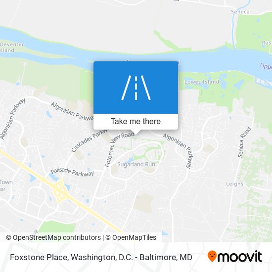 Mapa de Foxstone Place