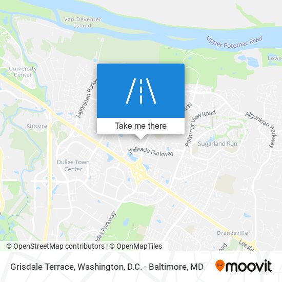 Grisdale Terrace map