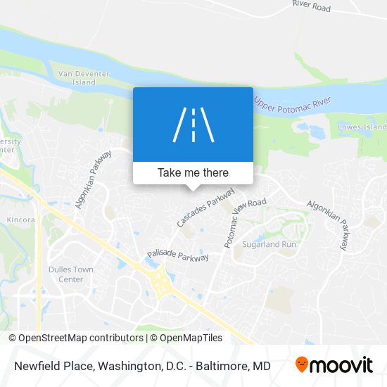 Newfield Place map