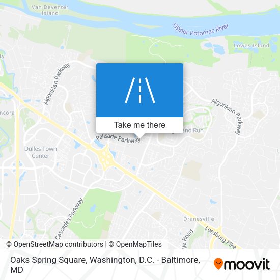 Mapa de Oaks Spring Square