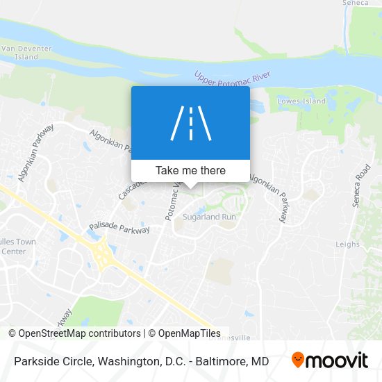Mapa de Parkside Circle