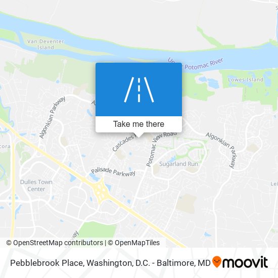 Pebblebrook Place map