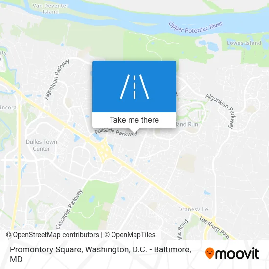Promontory Square map
