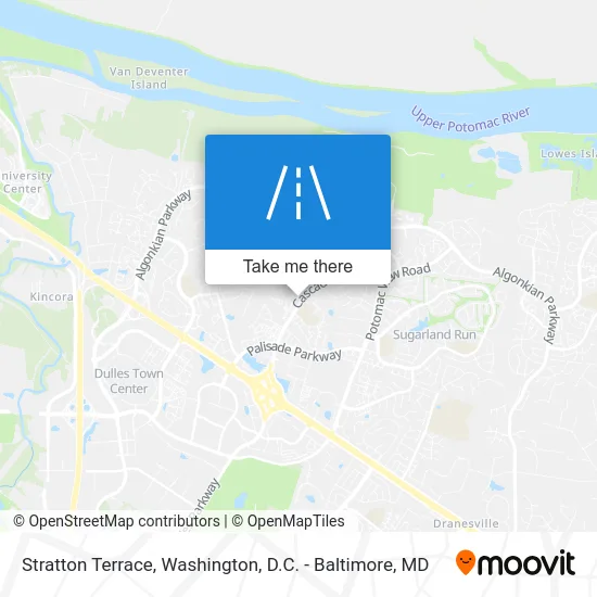 Stratton Terrace map
