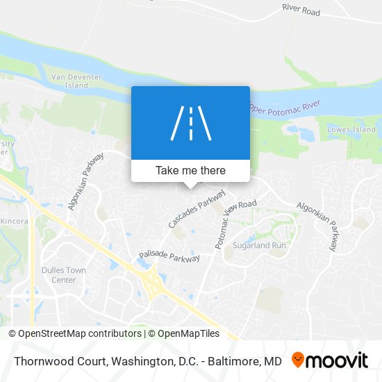 Thornwood Court map