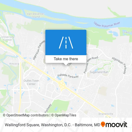 Wallingford Square map