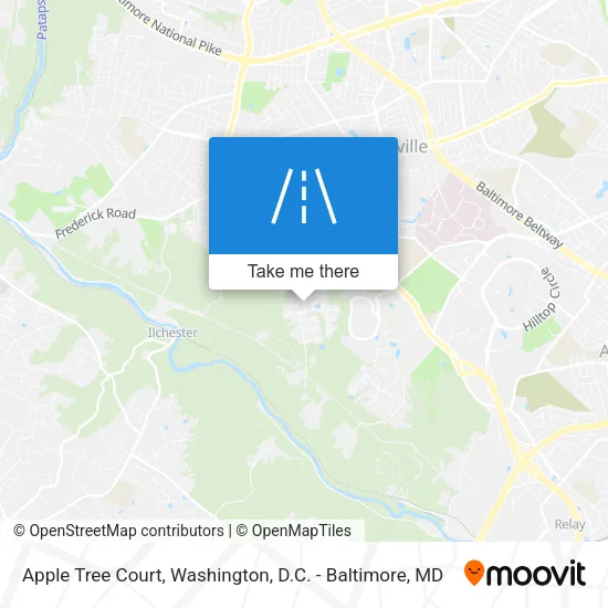Apple Tree Court map