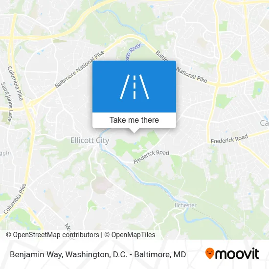 Benjamin Way map