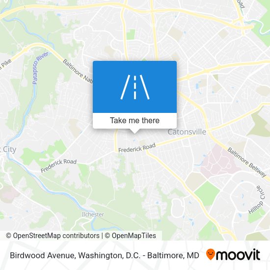 Mapa de Birdwood Avenue