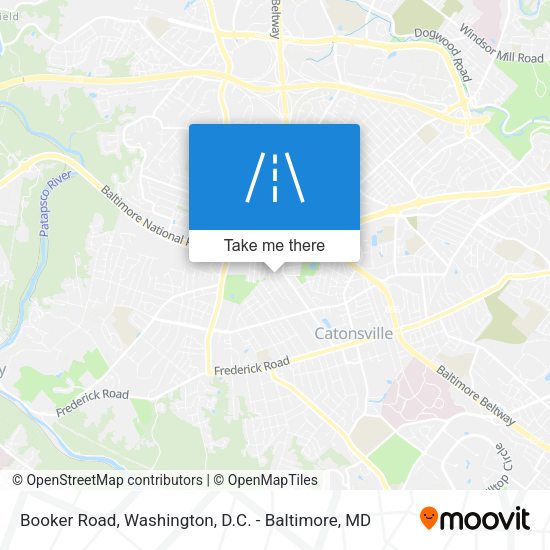 Booker Road map