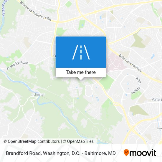 Mapa de Brandford Road