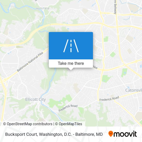 Bucksport Court map