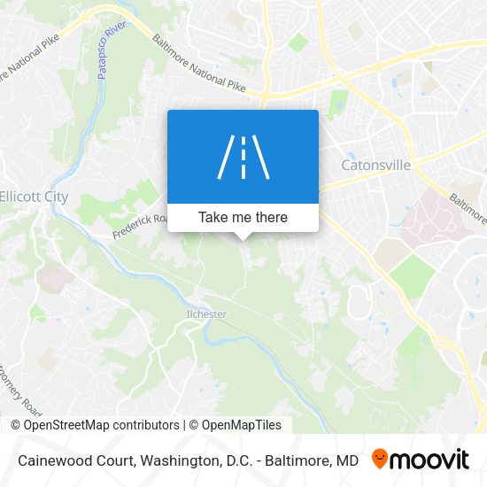 Mapa de Cainewood Court