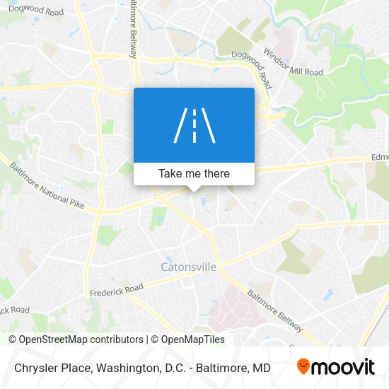 Chrysler Place map