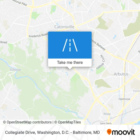 Collegiate Drive map