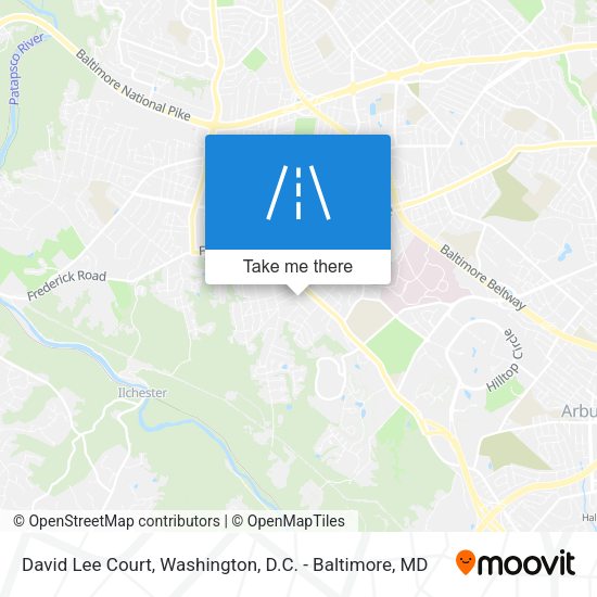 Mapa de David Lee Court