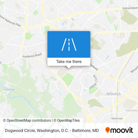 Dogwood Circle map