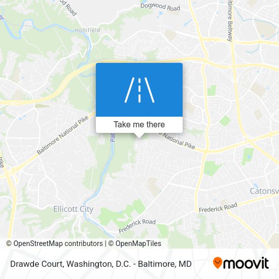 Drawde Court map