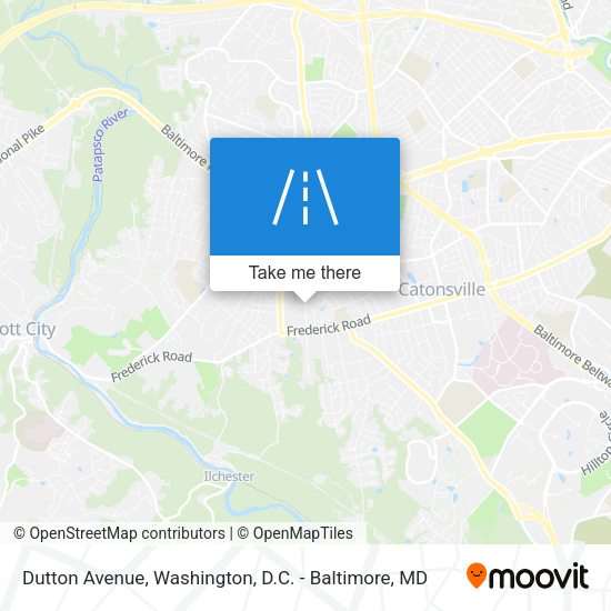 Dutton Avenue map