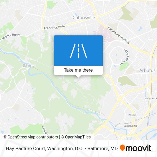 Hay Pasture Court map
