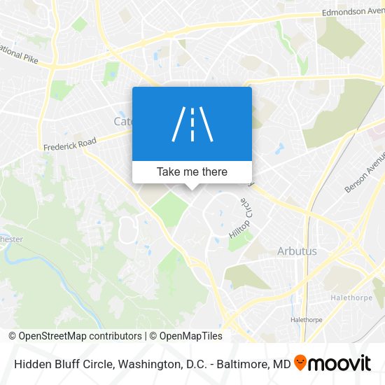 Hidden Bluff Circle map