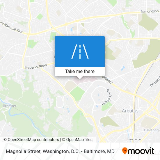Magnolia Street map
