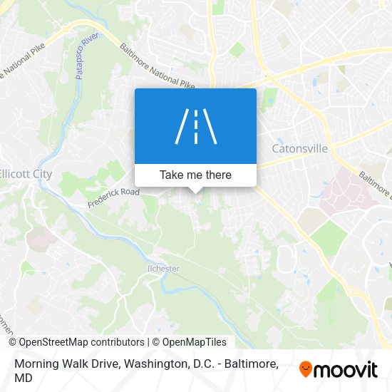 Mapa de Morning Walk Drive