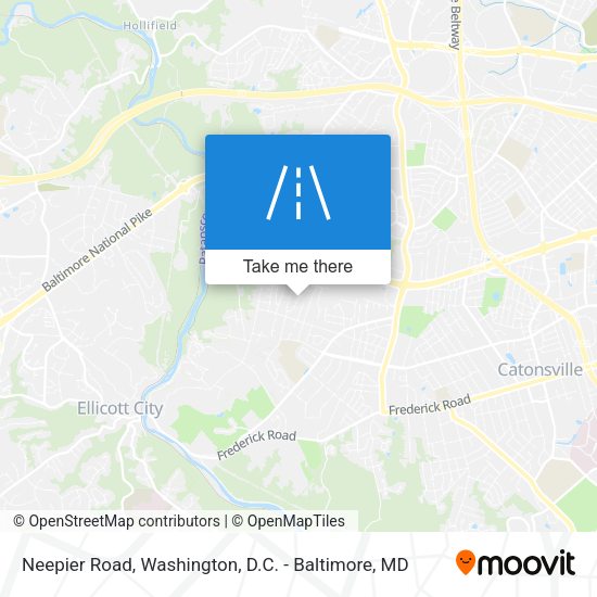 Neepier Road map