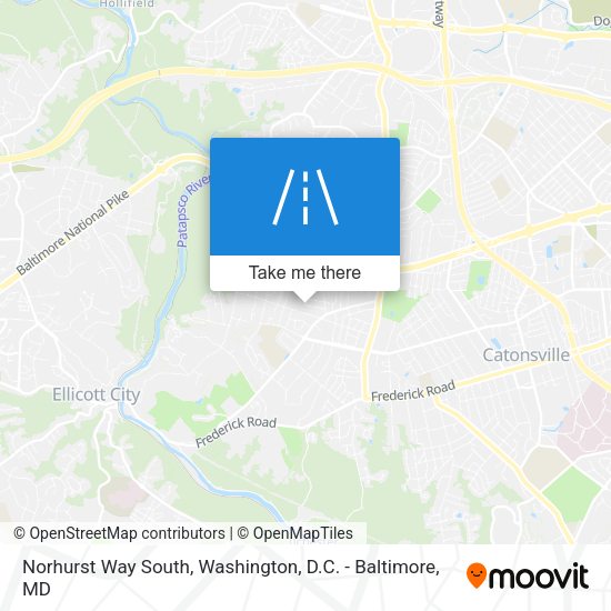 Mapa de Norhurst Way South
