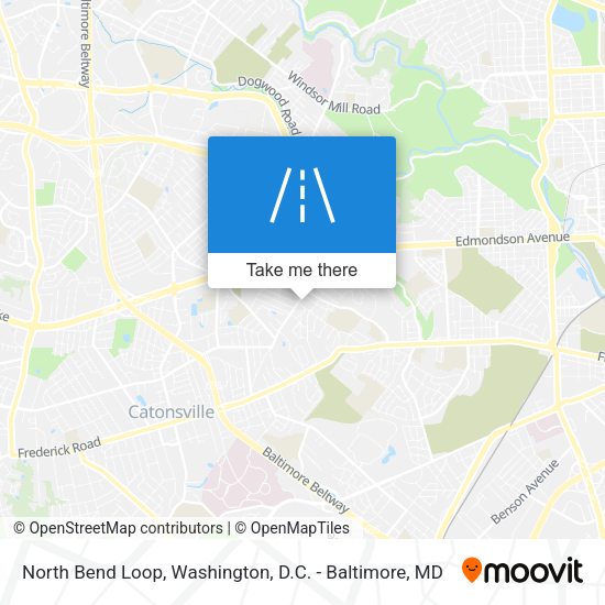 Mapa de North Bend Loop