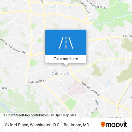 Oxford Place map