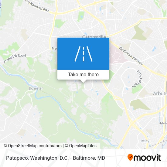 Mapa de Patapsco