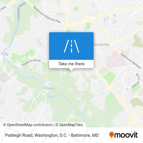Mapa de Patleigh Road
