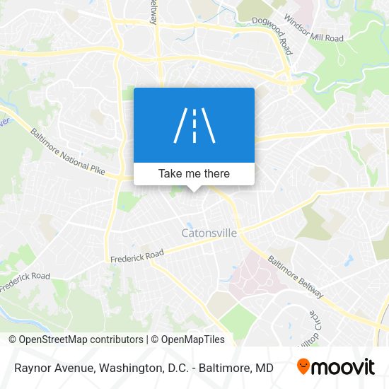 Mapa de Raynor Avenue