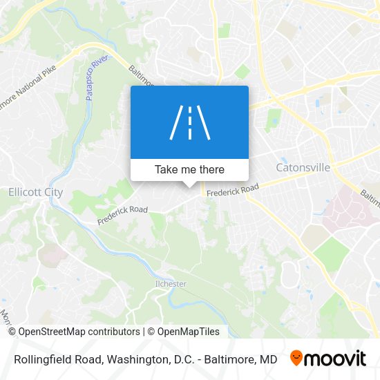 Mapa de Rollingfield Road