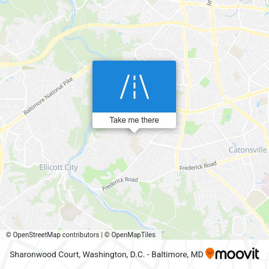 Mapa de Sharonwood Court