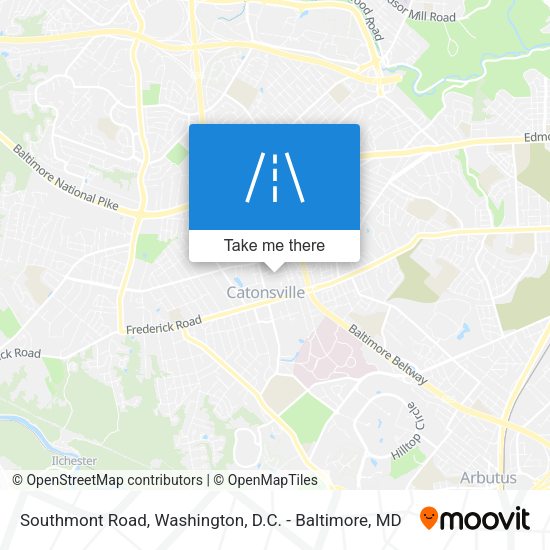 Mapa de Southmont Road