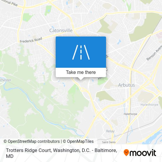 Trotters Ridge Court map