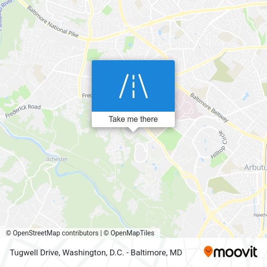 Mapa de Tugwell Drive
